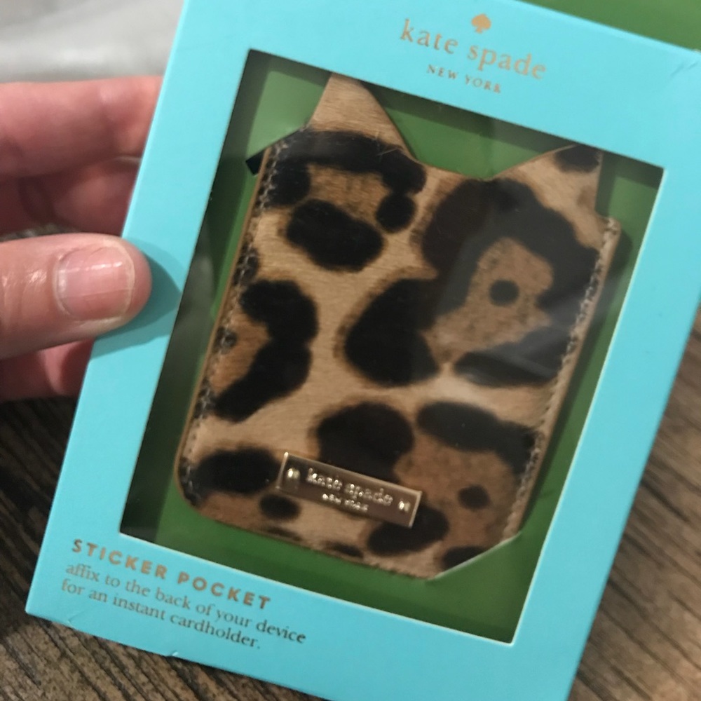 Kate Spade Cell Phone Sticker Pocket